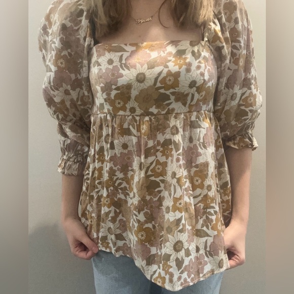 Molly Green Blouse - Picture 3 of 4